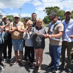 Se inauguró pavimentación en el ingreso a Barra de Valizas