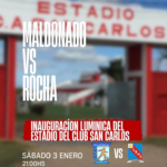 Selección de Rocha viaja a San Carlos para jugar amistoso ante Maldonado