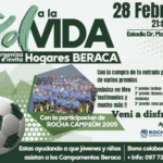 Este sábado se desarrollará una nueva edición de “Gol a la Vida”