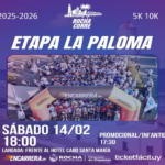 Todo pronto para la 6ª. Etapa de la Rocha Corre 5K y 10K en La Paloma