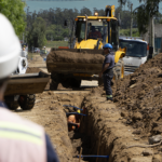Avanza la segunda etapa de saneamiento en la ciudad de Rocha