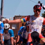 Leonel Rodríguez ganó en el inicio de la Vuelta Ciclista del Uruguay