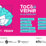 Udelar celebra el ingreso de una nueva generación con el «Tocó Venir» 2026 en todo el país