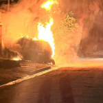Se investiga denuncia por incendio de vehículo en Rocha
