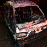 Se investiga incendio de vehículo en la ciudad de Rocha