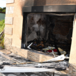 Se investiga incendio y hurto en una vivienda de Castillos