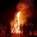 Hogueras de San Juan en la Sociedad Rural de 19 de Abril