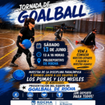 Este sábado llega el Goalball a Rocha