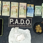 Dos personas fueron detenidas con sustancias ilícitas en su vehículo