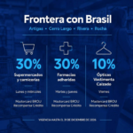 Aníbal Pereyra anunció  extensión de la campaña de descuentos con tarjetas BROU en la frontera
