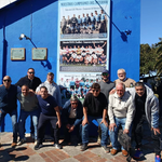Gigantescas imágenes rinden homenaje a las hazañas más gloriosas de «La Celeste»