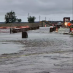 Hay varias rutas cortadas por inundaciones en Rivera, Tacuarembó, Treinta y Tres y Rocha