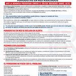 COMUNICADO PÚBLICO: REPUDIO Y SOLIDARIDAD CON EL PERIODISTA ROCHENSE DANIEL ALTEZ