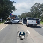 Choque frontal en ruta 9; hay un fallecido y varios heridos