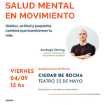Salud Mental en Movimiento llega a Rocha