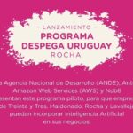 Empresas de Rocha podrán incorporar inteligencia artificial sin costo de implementación