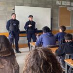 Policía Comunitaria realizó charlas preventivas en el liceo de La Paloma