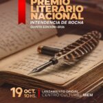 Se presenta una nueva edición del Premio Literario Nacional – Intendencia de Rocha